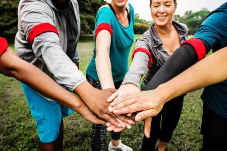 Attend group classes and parties