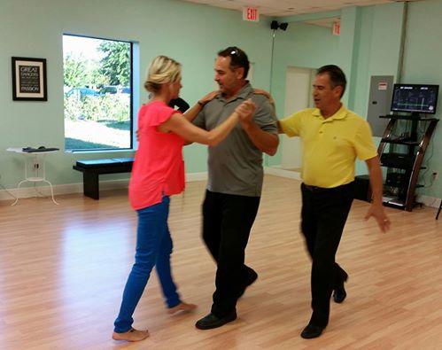 Dancing Couple Couple taking private lessons